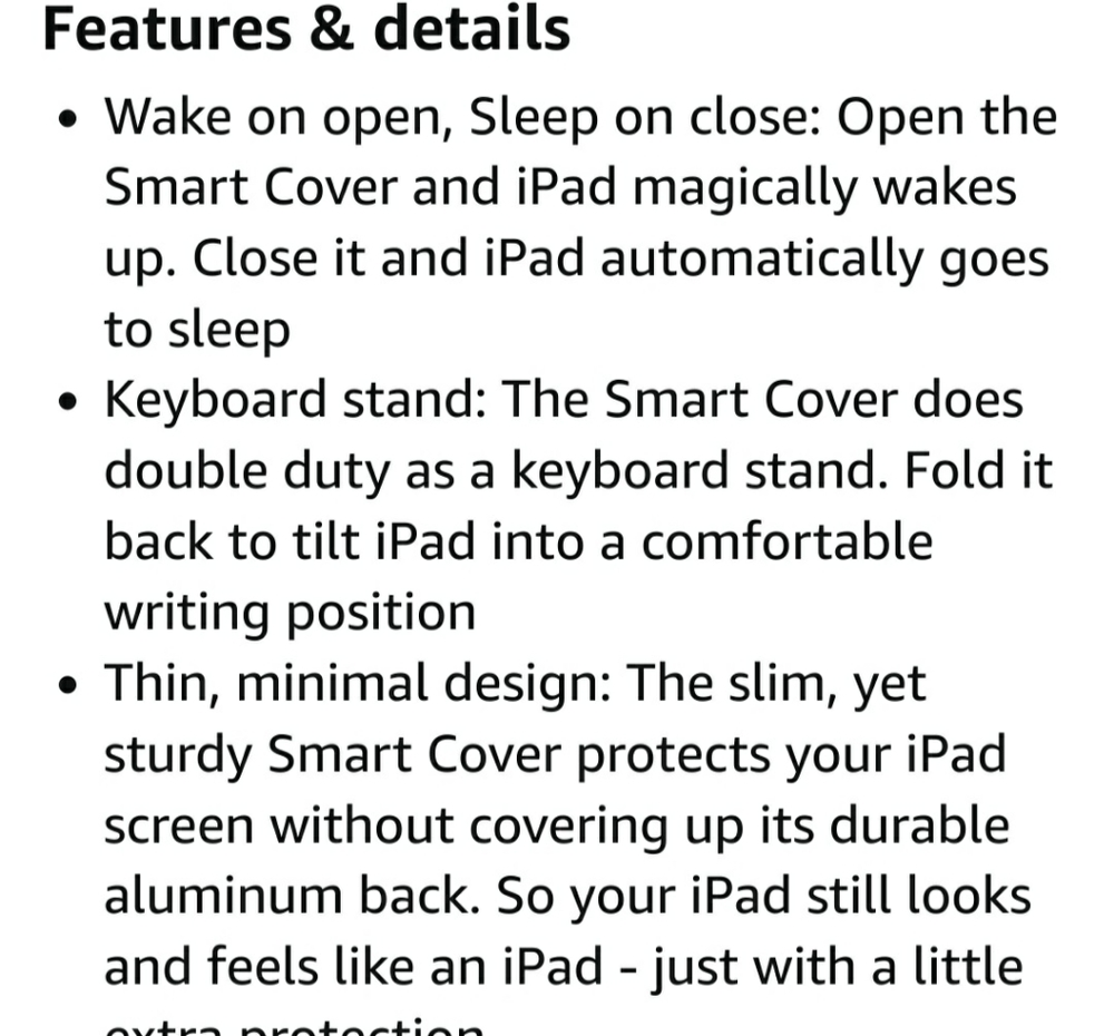 APPLE SMART LEATHER COVER FOR APPLE IPAD ORIGINAL RED BLACK - Picture 11 of 14